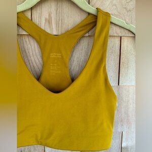 girlfriend collective FLOAT V-Neck Bra (S, Saturn)